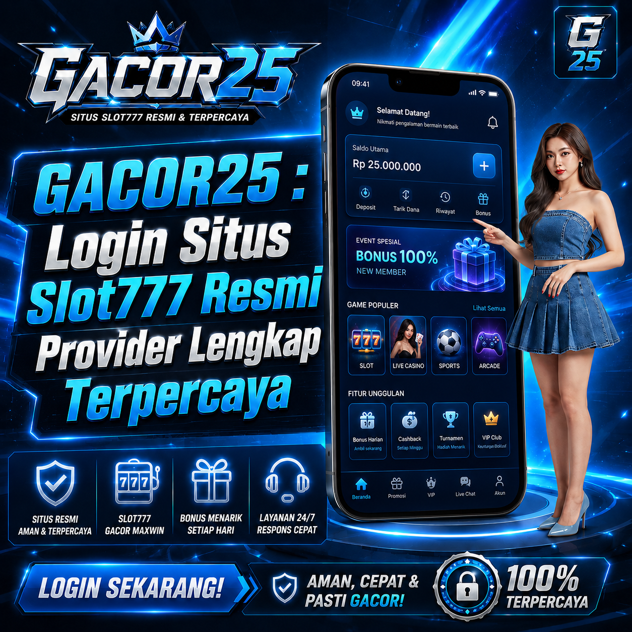 GACOR25 : Login Situs Slot777 Resmi Provider Lengkap Terpercaya